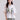 Blusa algodón tucanes bordados manga corta off white Psophía SS26