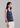 Flared Sleeveless Mercerized Cotton T-Shirt