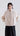 Front view of Psophía relaxed-fit bomber jacket with zip closure, patch pockets and Mao collar