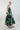 Vestido midi sin mangas en algodón satinado con estampado floral Botánica Noctis